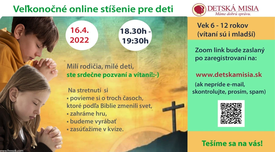 Veľkonočné online stíšenie pre deti