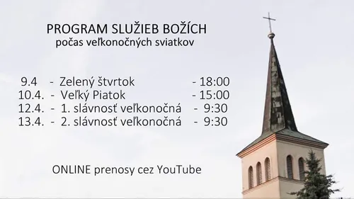 Veľká noc v CZ ECAV Vranov nad Topľou