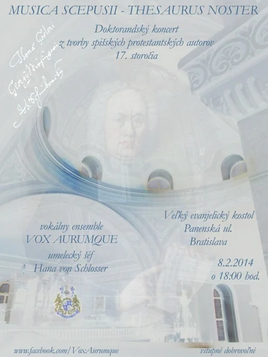 VOX AURUMQUE vo Veľkom kostole 8. 2.