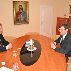 Návšteva rakúskeho veľvyslanca na GBÚ