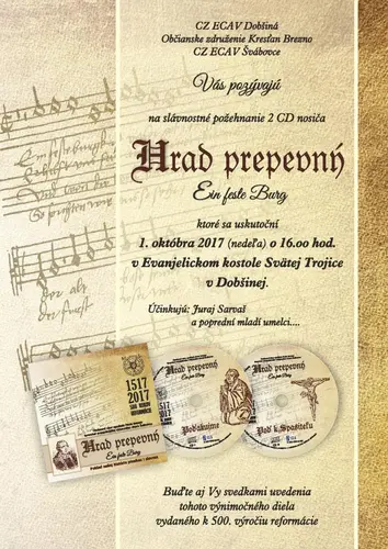 Dvoj-CD Hrad prepevný − Ein feste Burg 