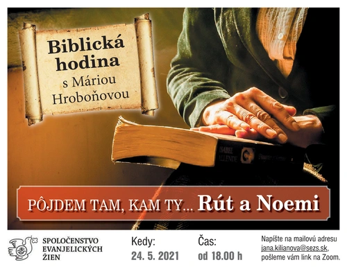 DNES        Biblická hodina o Rút a Noemi