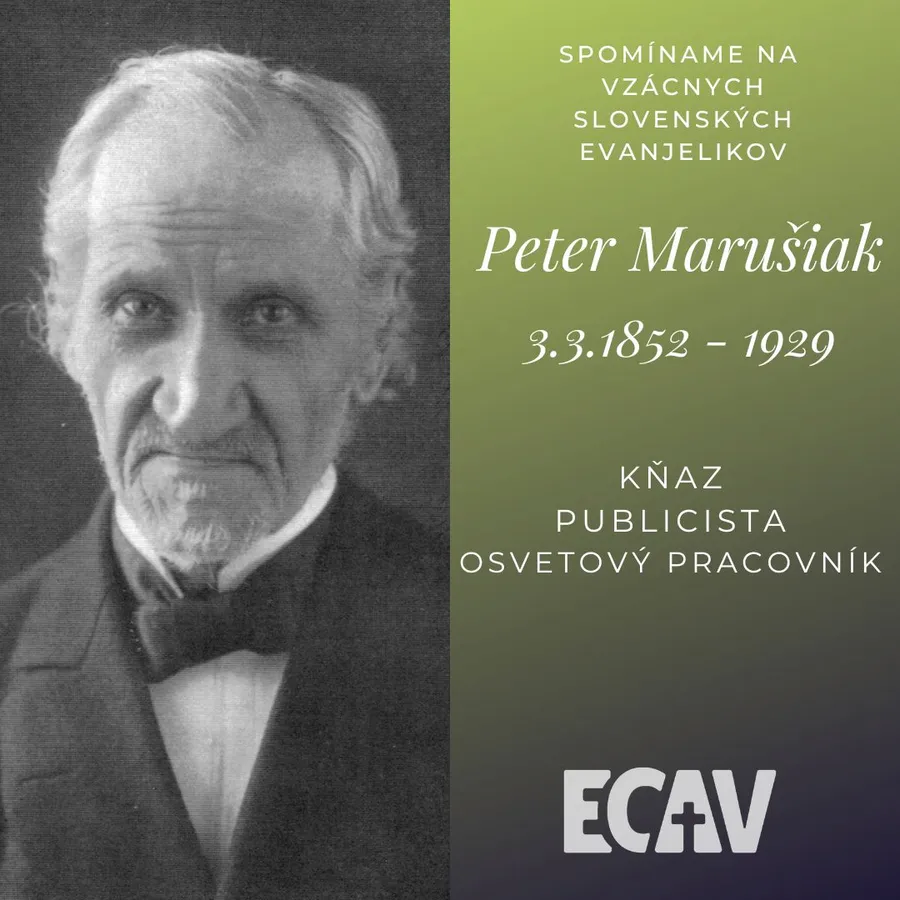 Spomíname na vzácnych evanjelikov: Peter Marušiak