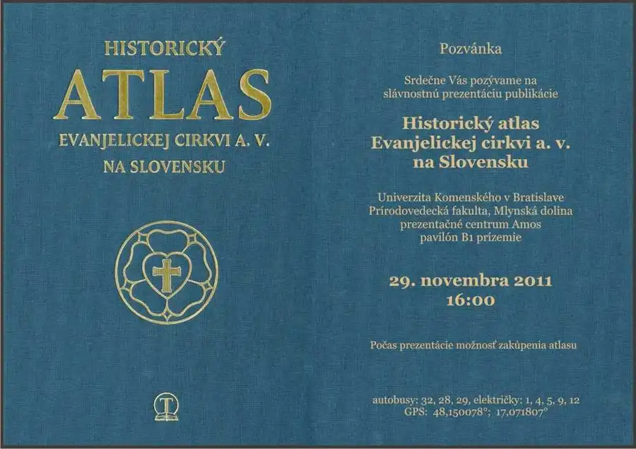 Prezentácia Historického atlasu ECAV