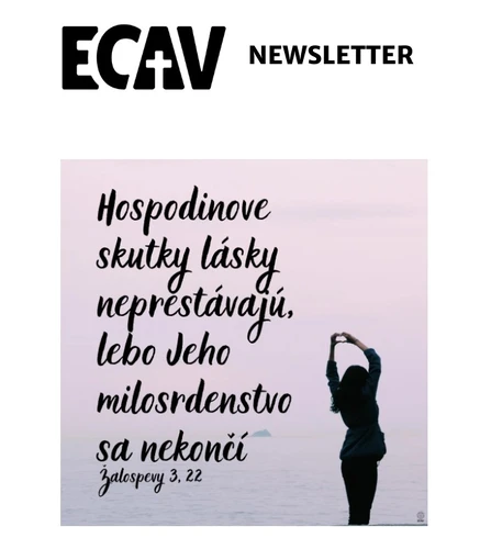 Newsletter ECAV, 3.6.2022