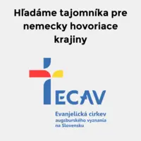 ECAV hľadá tajomníka pre nemecky hovoriace krajiny