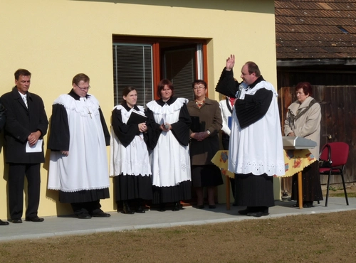 Posviacka zborového domu v Iliašovciach