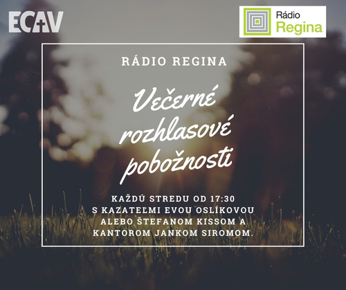 Scenár rozhlasovej pobožnosti 21.10.2020, 17:30