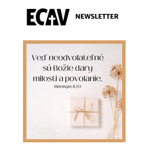 Štvrtkový newsletter ECAV