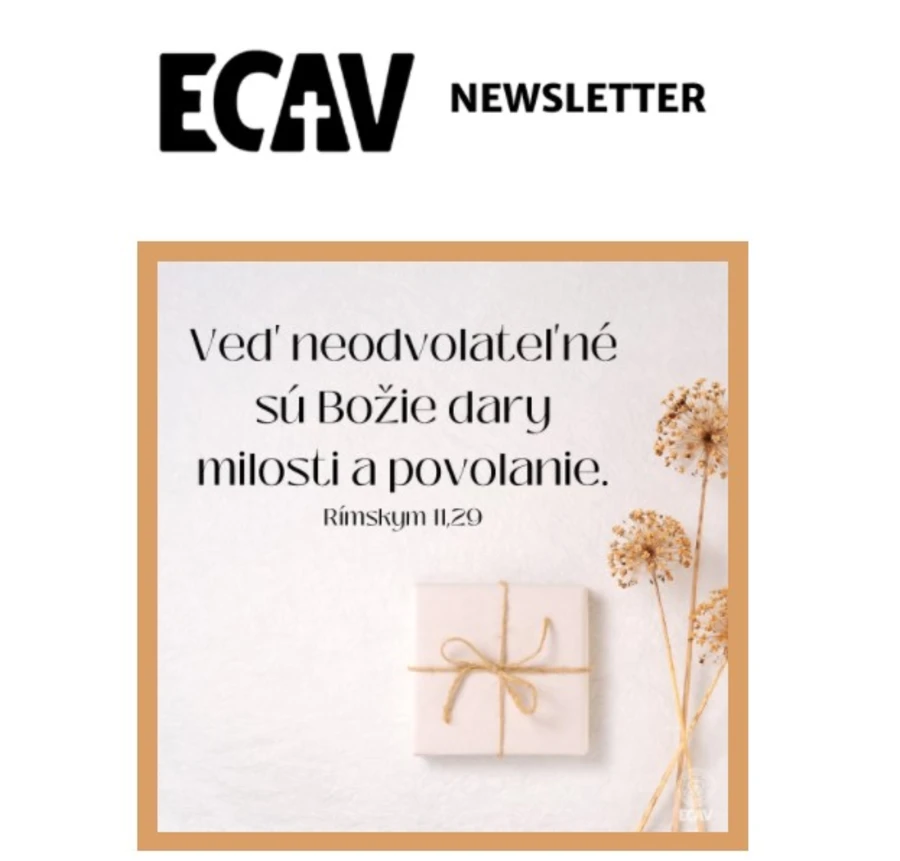 Štvrtkový newsletter ECAV