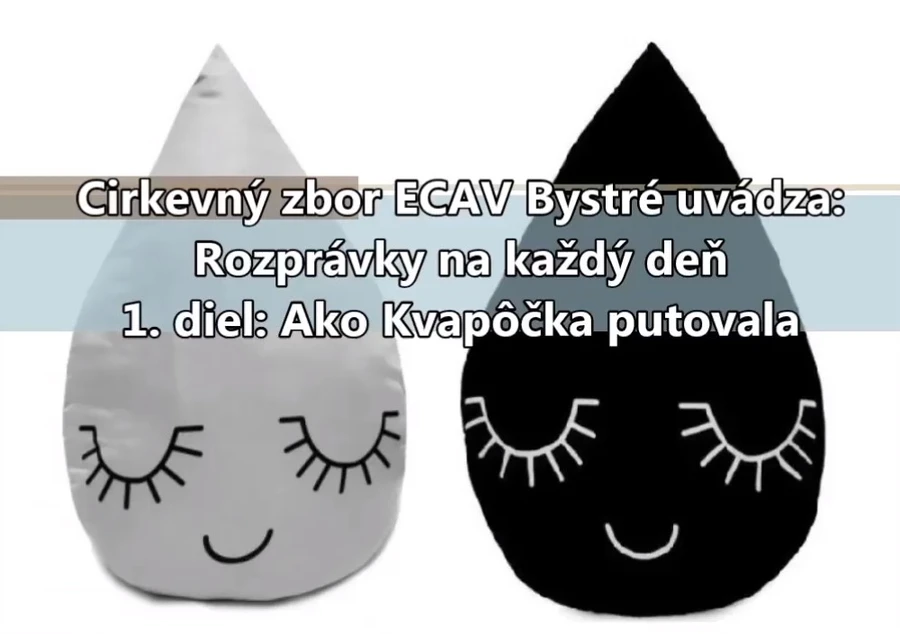 Rozprávky na dobrú noc z CZ ECAV Bystré