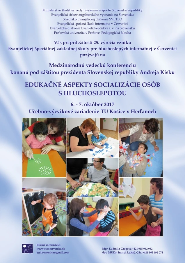 Medzinárodná konferencia o hluchoslepote v Herľanoch 6. − 7. 10.