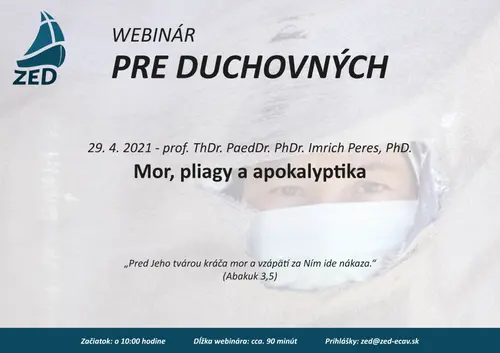 Webinár pre duchovných z dielne ZEDu