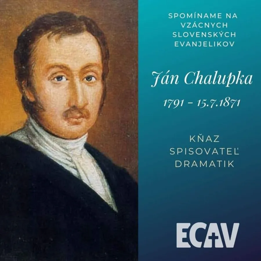 Spomíname na vzácnych evanjelikov: Ján Chalupka