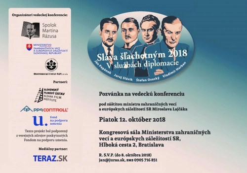 Sláva šľachetným V – vedecká konferencia a slávnostný koncert 12. 10.