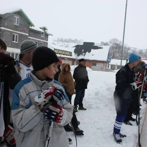 Zborový hokejový turnaj v Gánovciach