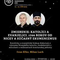 Katolícky a evanjelický biskup diskutujú o Nicejskom koncile
