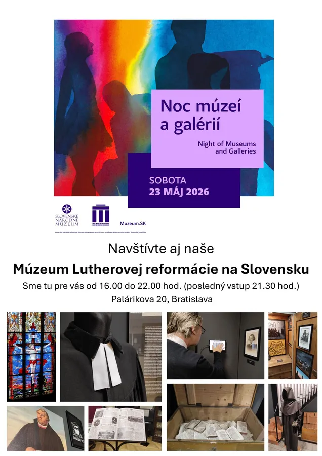Noc múzeí a galérií 2026
