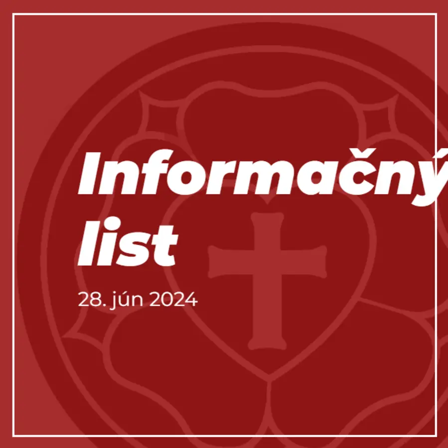 Informačný list, 28.6.2024