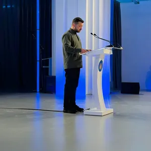Modlitebné stretnutie pri 35. výročí nezávislosti Ukrajiny s biskupom Mihočom